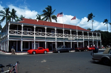Pioneer Inn, Traditionskneipe in Lahaina, Maui, Hawaii